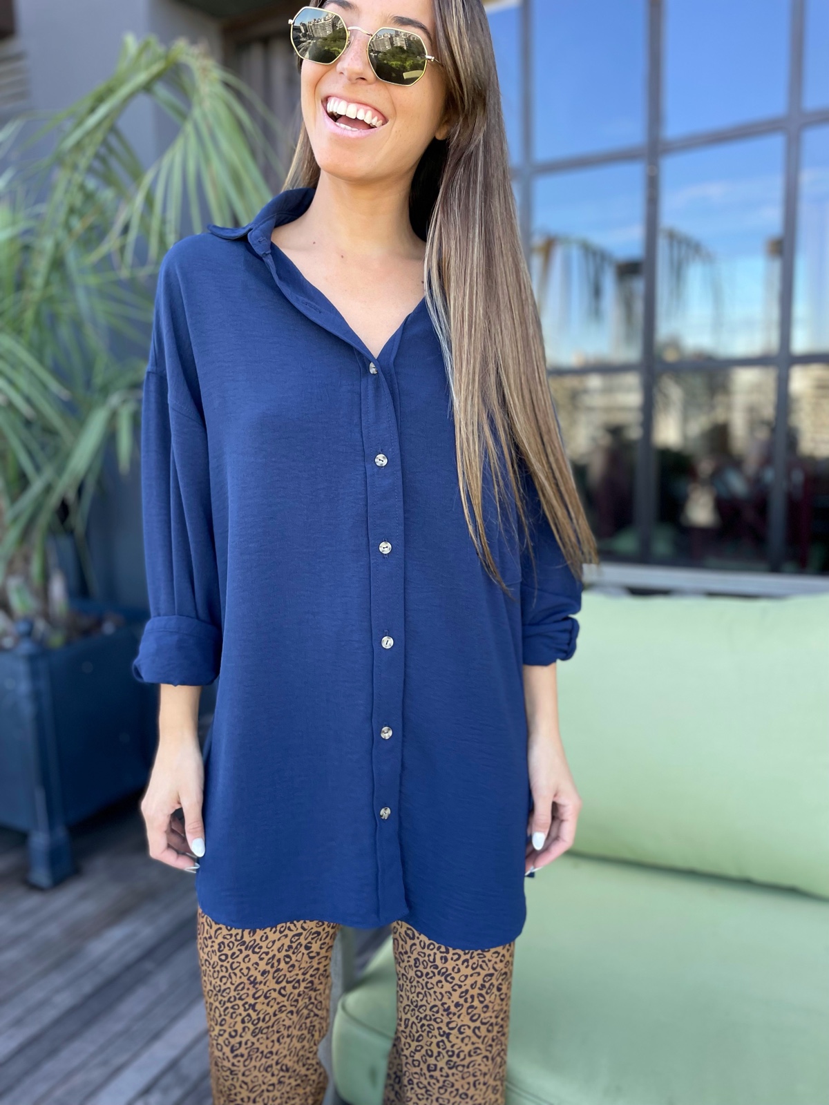 camisa-seis-azul-lanka